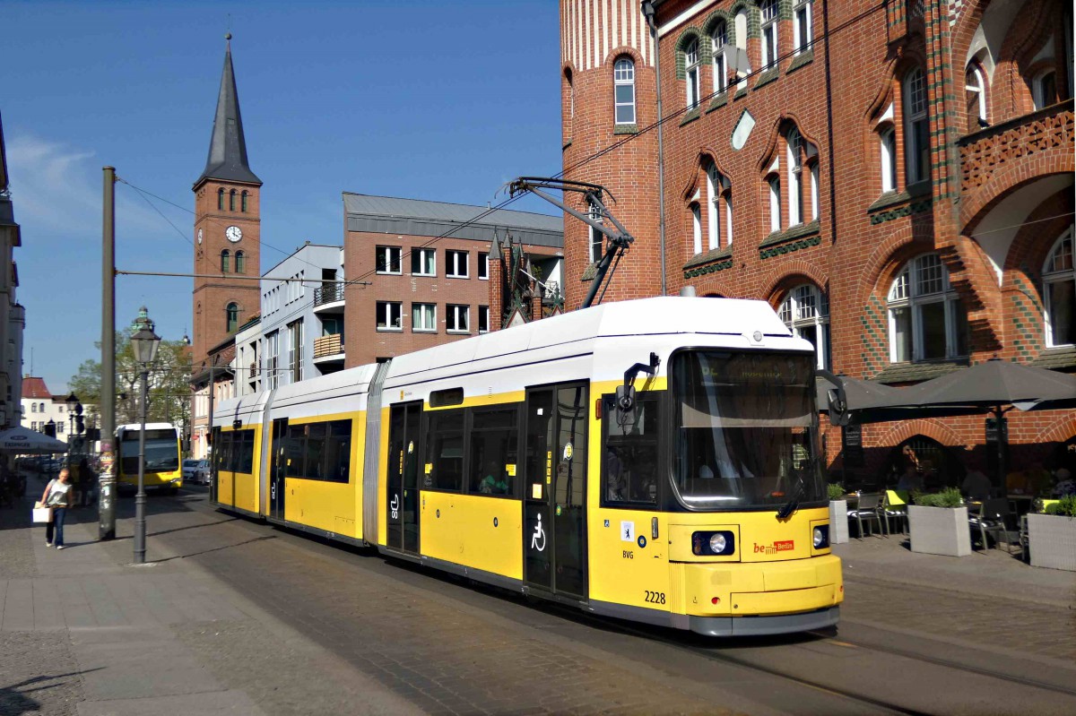 Берлин, BVG GT6Zo № 2228
