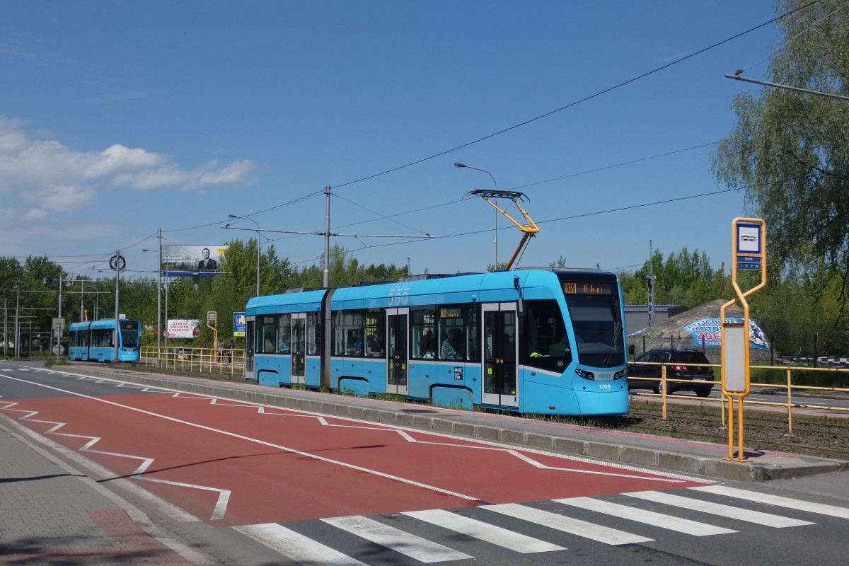Острава, Stadler Tango NF2 № 1709