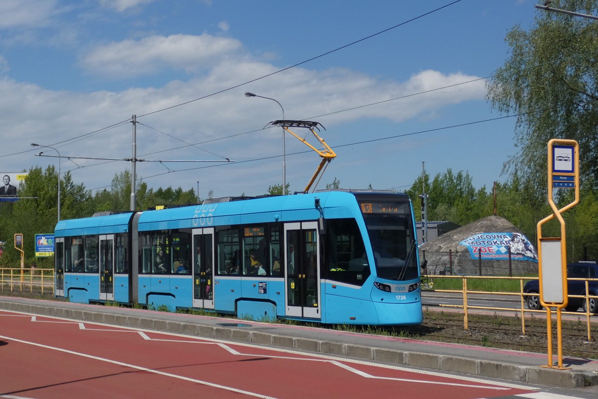 Острава, Stadler Tango NF2 № 1728