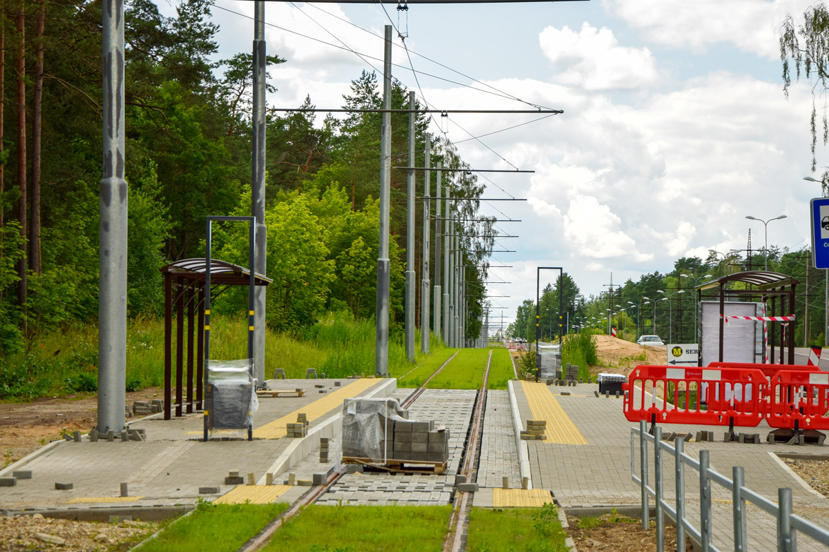 Даугавпилс — Строительство линии на Даугавпилсскую больницу
