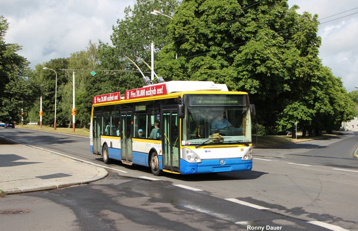 Марианске-Лазне, Škoda 24Tr Irisbus Citelis № 55
