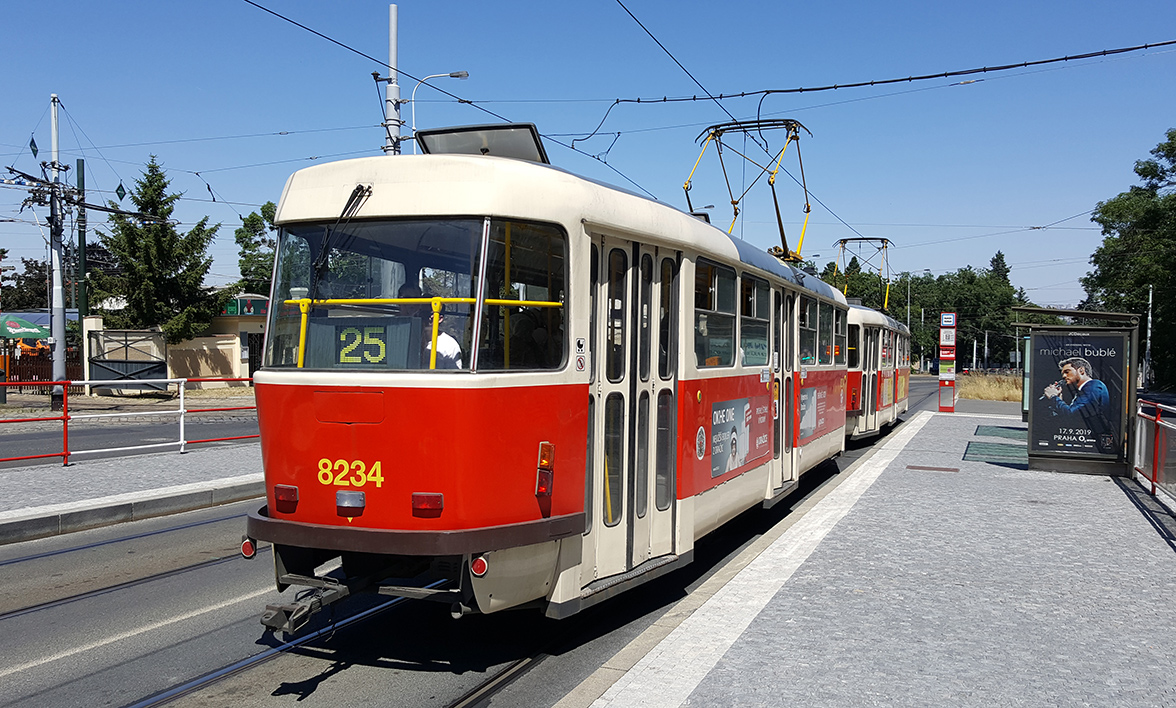 Прага, Tatra T3R.P № 8234