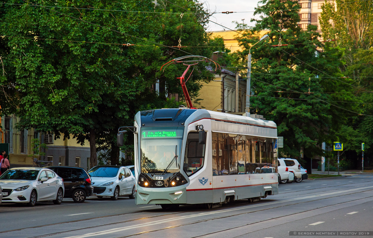 Ростов-на-Дону, 71-911E «City Star» № 123