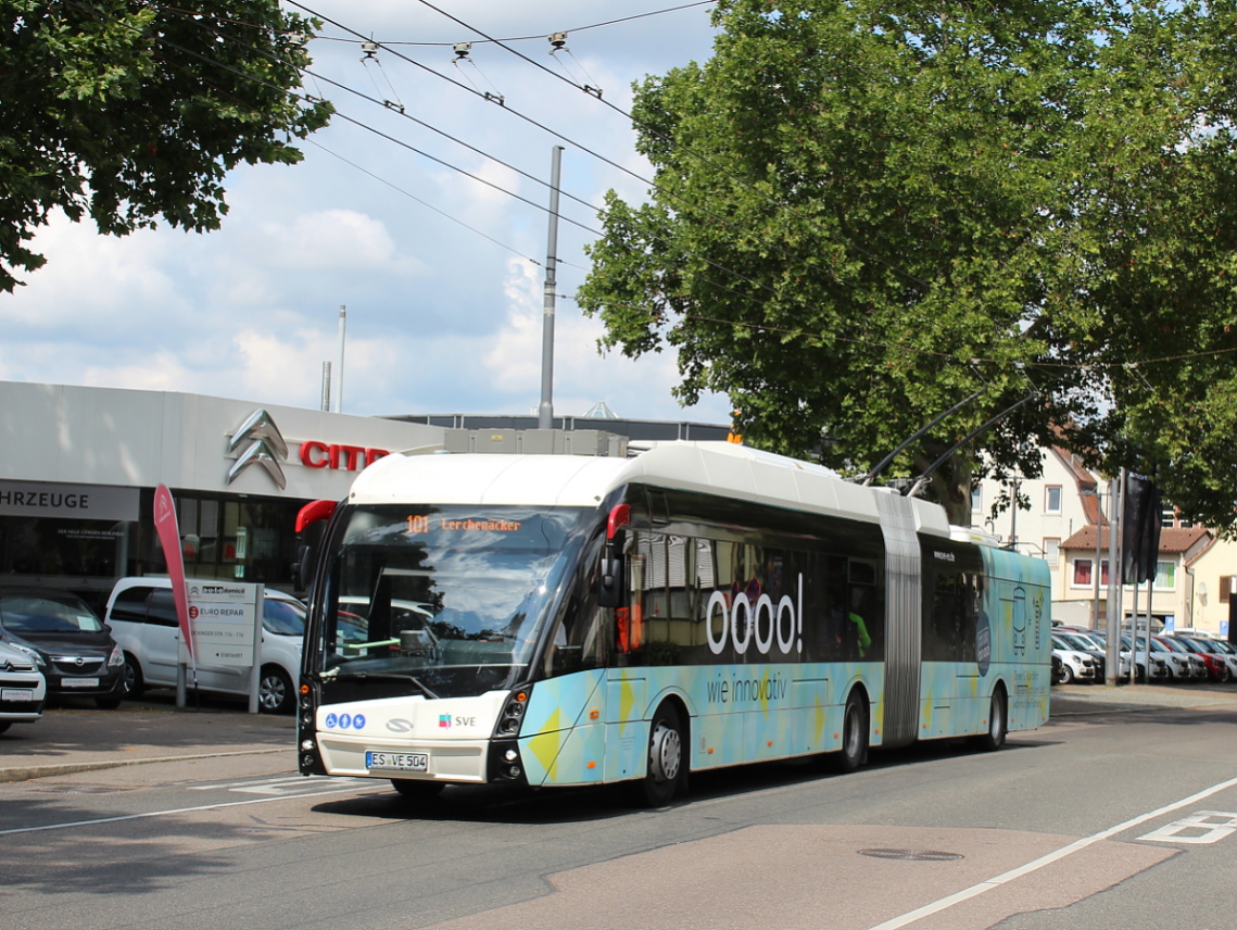 Эслинген-ам-Неккар, Solaris Trollino III 18,75 Kiepe MetroStyle № 504