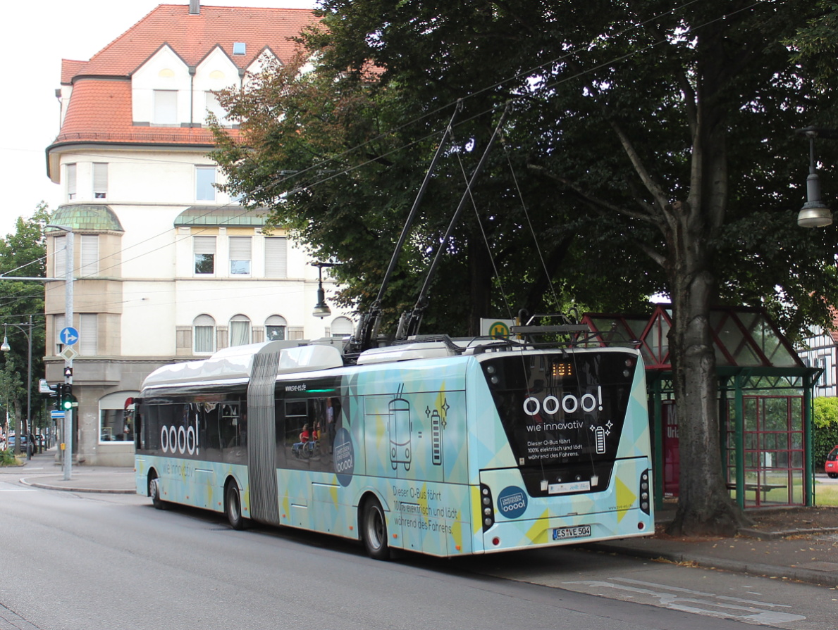 Эслинген-ам-Неккар, Solaris Trollino III 18,75 Kiepe MetroStyle № 504