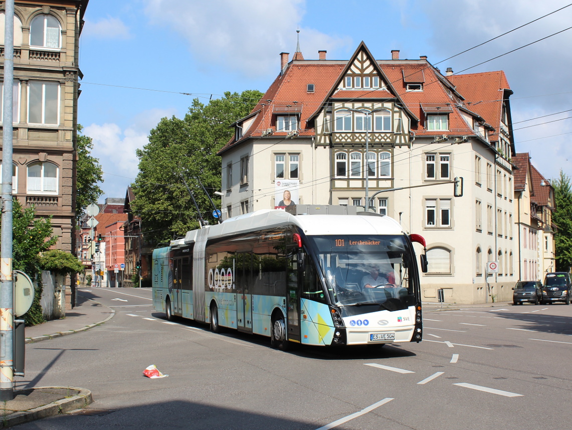 Эслинген-ам-Неккар, Solaris Trollino III 18,75 Kiepe MetroStyle № 504