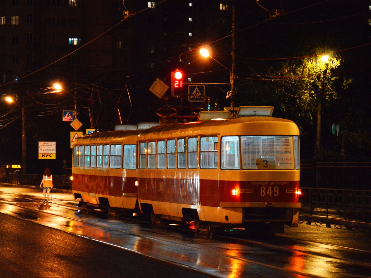 Самара, Tatra T3SU № 849