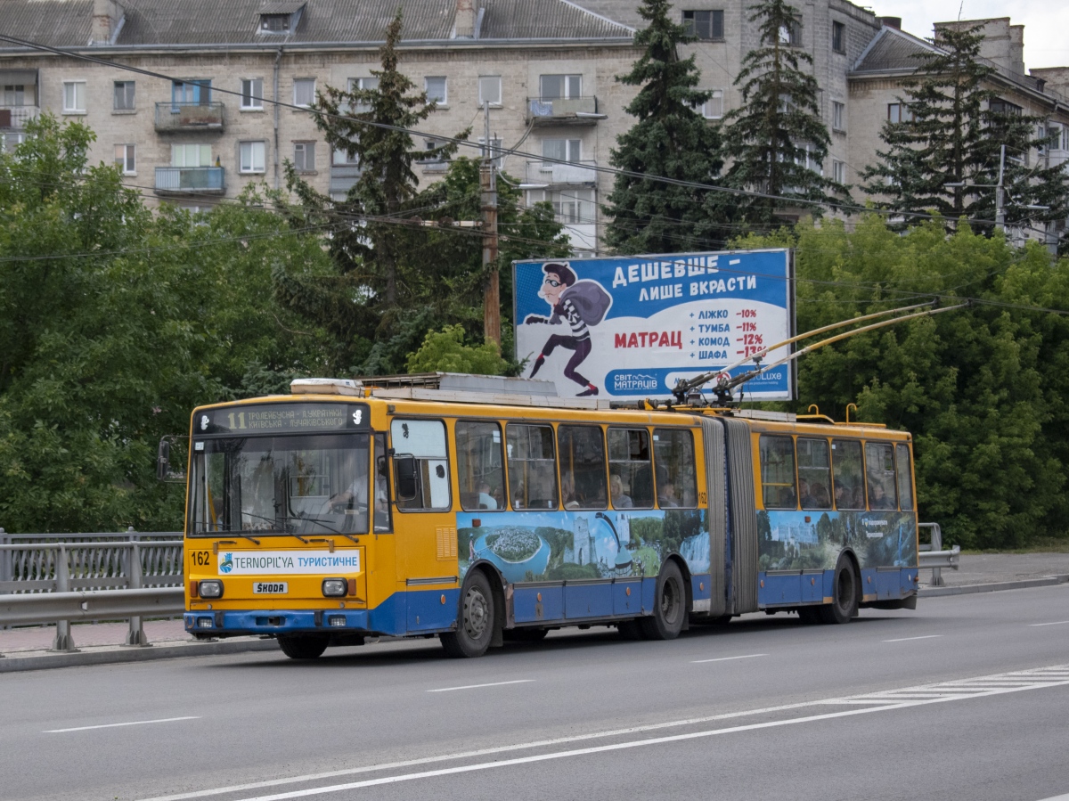 Тернополь, Škoda 15Tr13/6M № 162