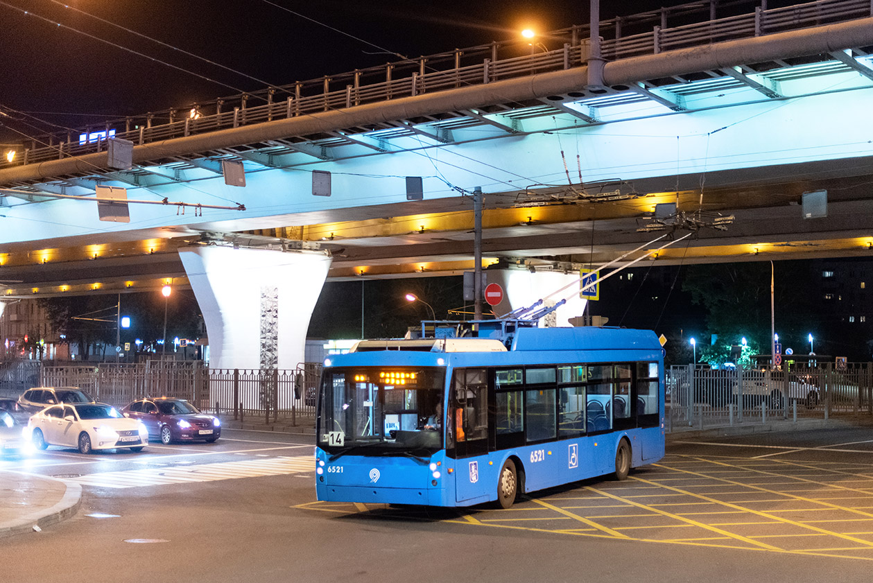 Москва, Тролза-5265.00 «Мегаполис» № 6521