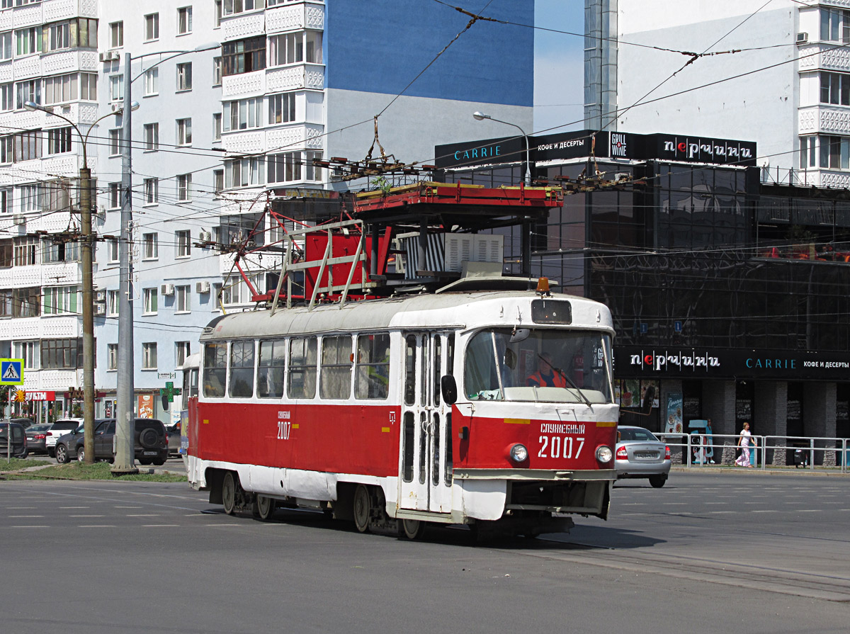 Самара, Tatra T3SU (двухдверная) № 2007