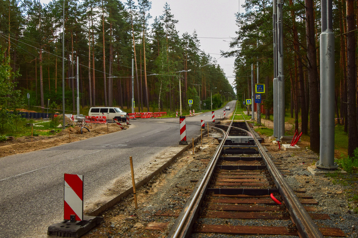 Даугавпилс — Строительство линии на Даугавпилсскую больницу