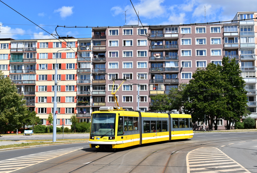 Пльзень, Škoda 03T2 Astra № 302