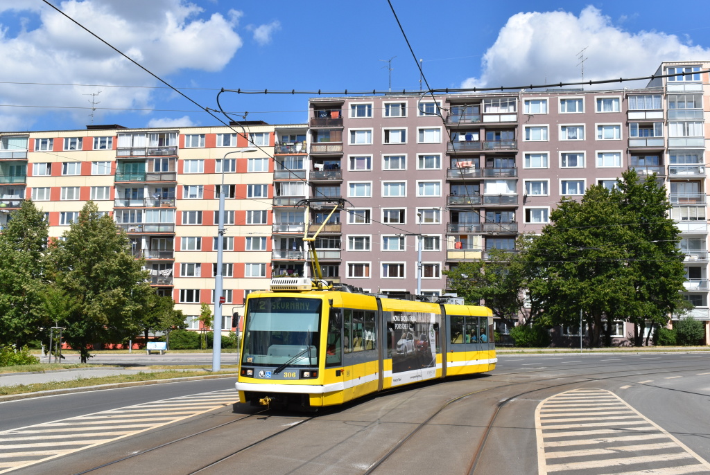 Пльзень, Škoda 03T3 Astra № 306