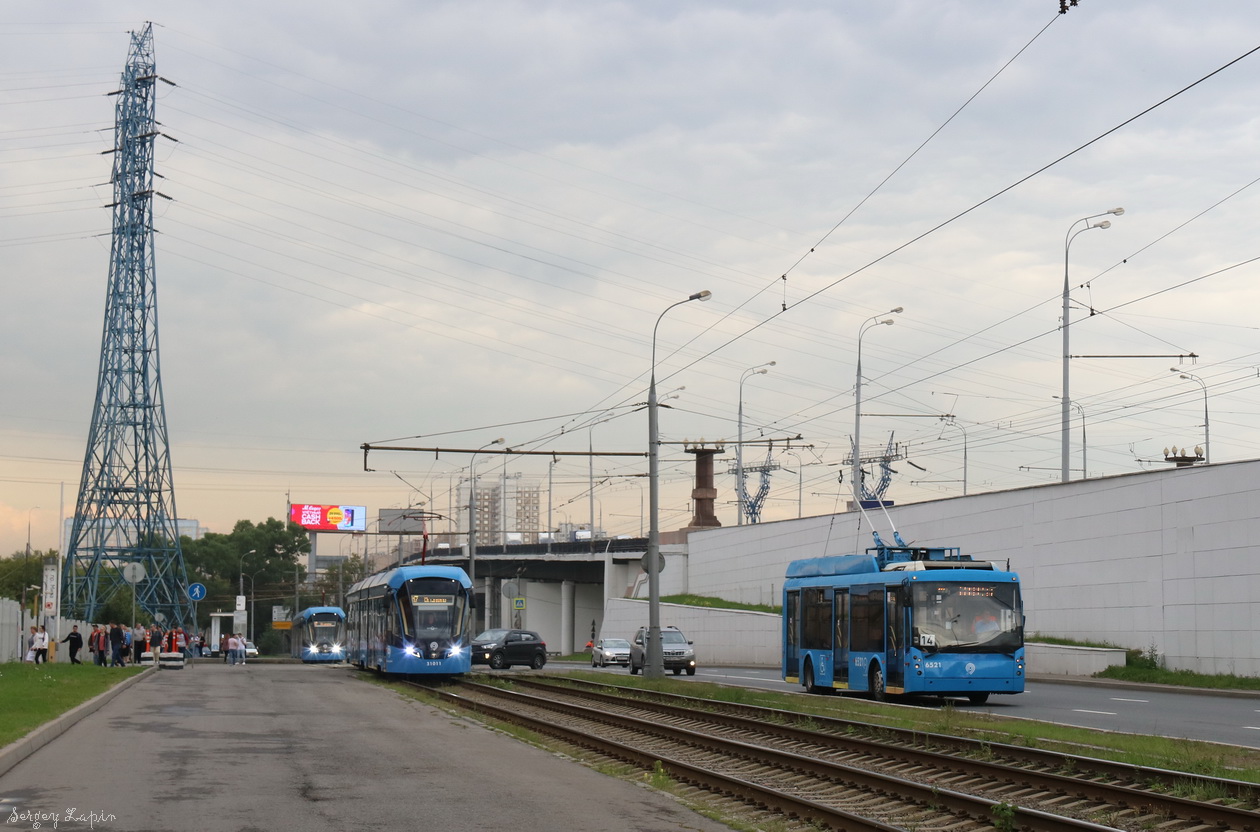 Москва, Тролза-5265.00 «Мегаполис» № 6521