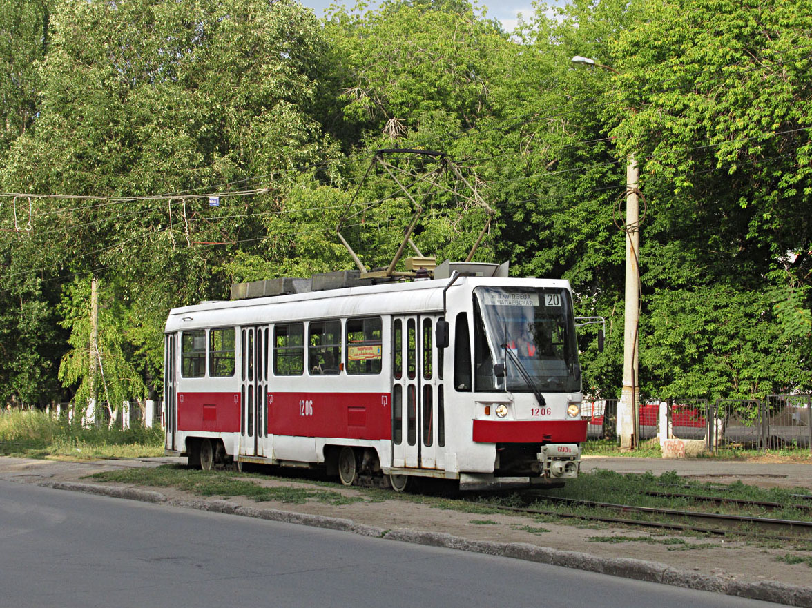 Самара, Tatra T3RF № 1206