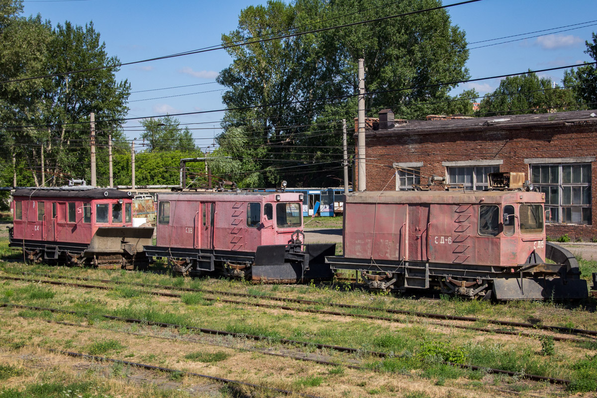 Новосибирск, ГС-4 (КРТТЗ) № СД-6; Новосибирск, ГС-4 (КРТТЗ) № С-18; Новосибирск, ГС-5 № С-4