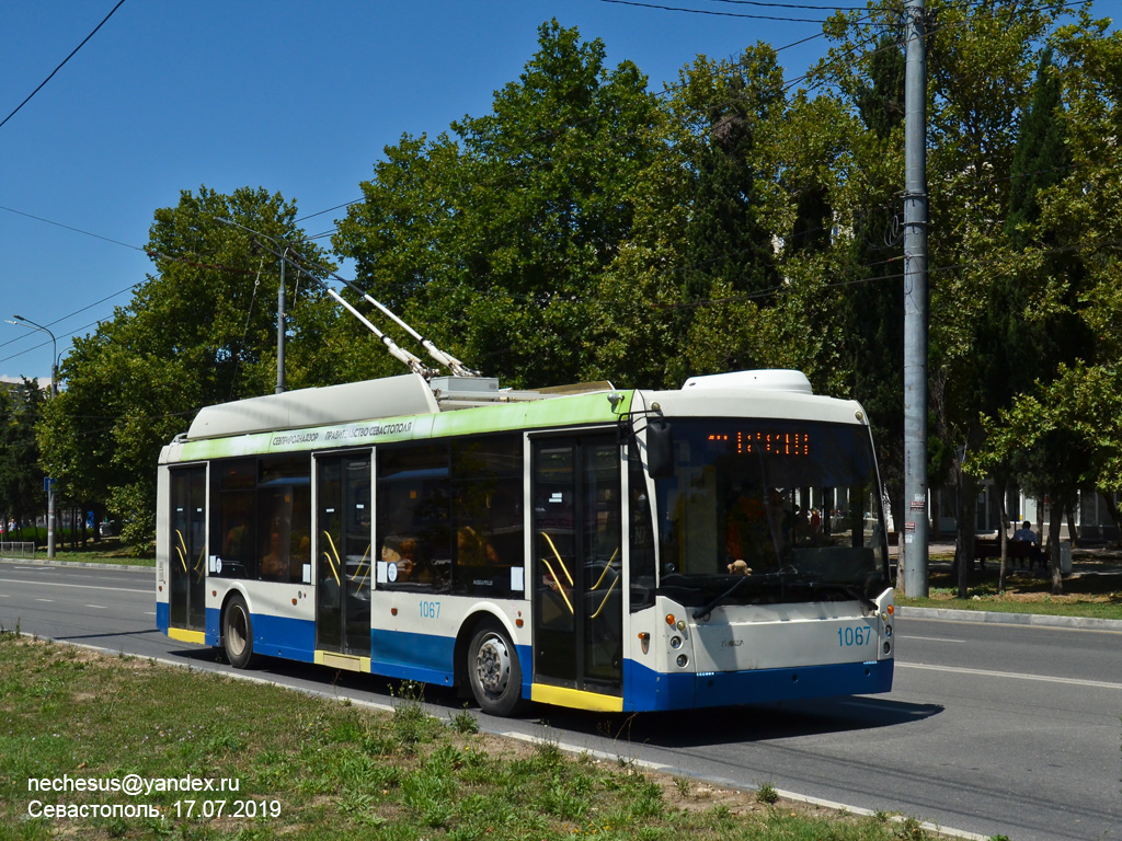 Севастополь, Тролза-5265.00 «Мегаполис» № 1067