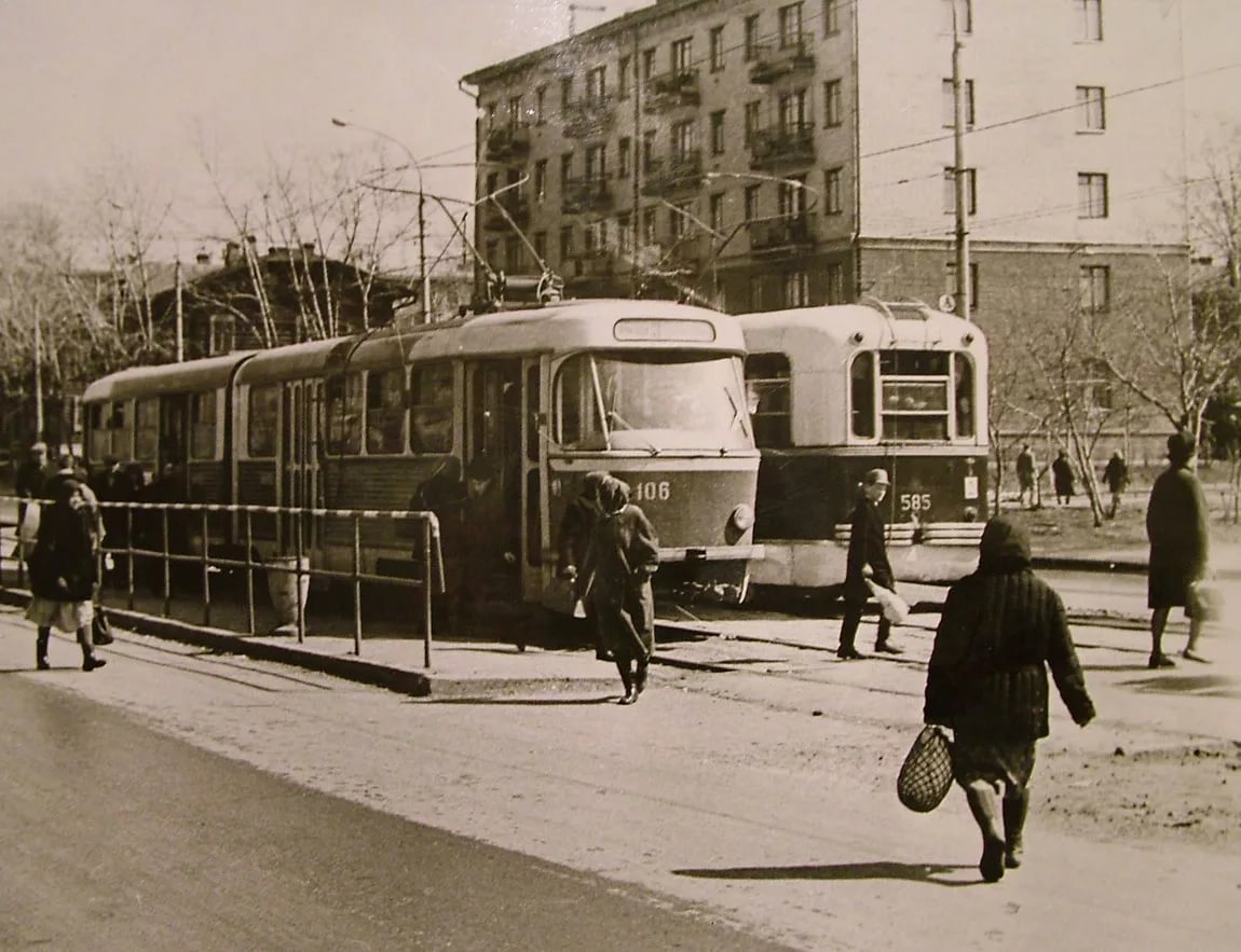 Новосибирск, Tatra K2SU № 106; Новосибирск, РВЗ-6М № 585