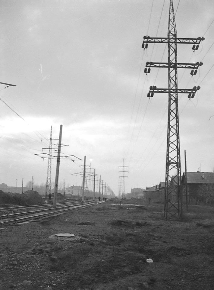 Tomsk — Old photos; Tomsk — Tram Lines and Terminals