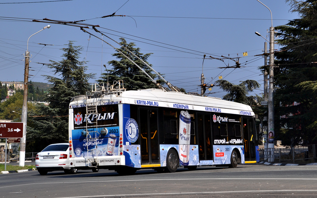Trolleybus de Crimée, Trolza-5265.05 “Megapolis” N°. 2603