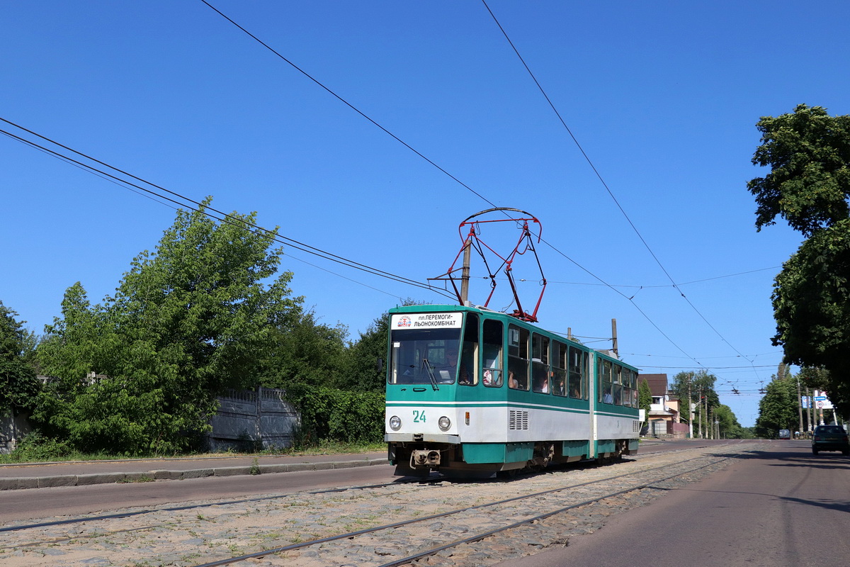 Житомир, Tatra KT4SU № 24