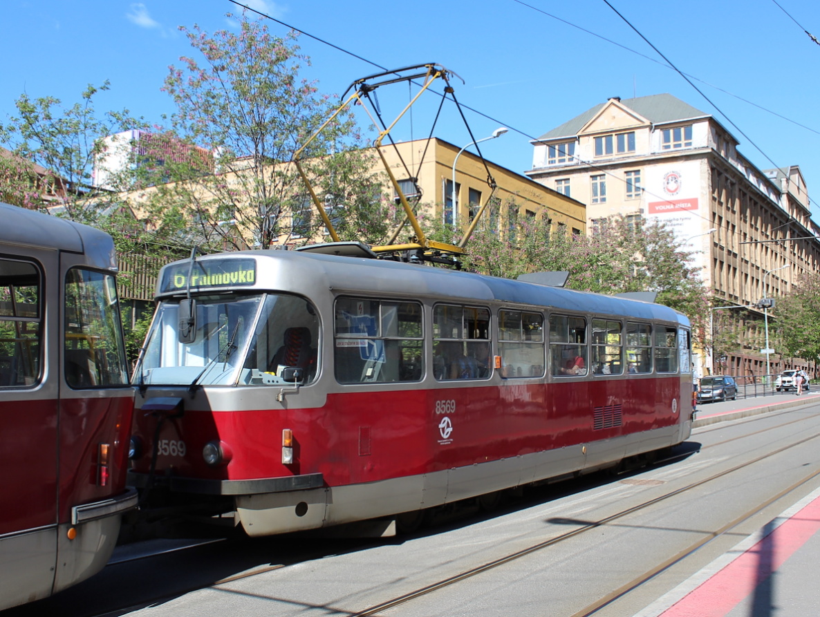 Прага, Tatra T3R.P № 8569