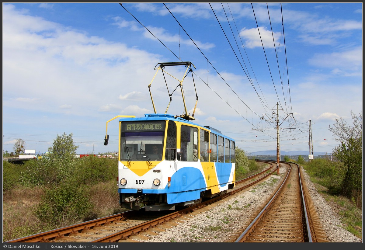Кошице, Tatra T6A5 № 607