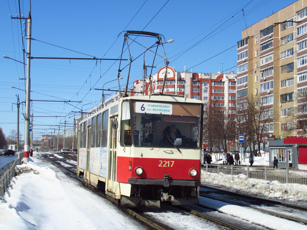 Ульяновск, Tatra T6B5SU № 2217
