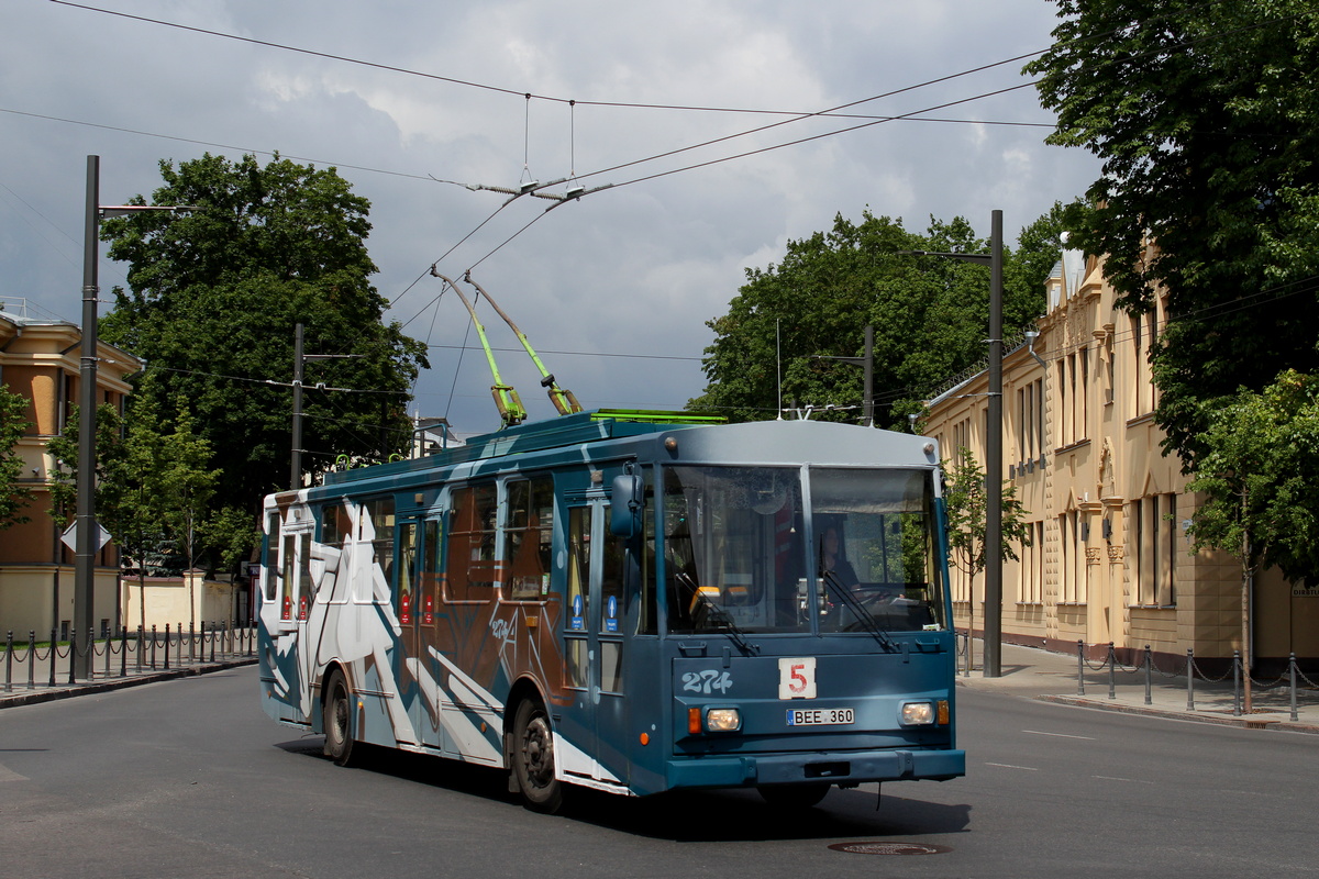 Каунас, Škoda 14Tr02/6 № 274