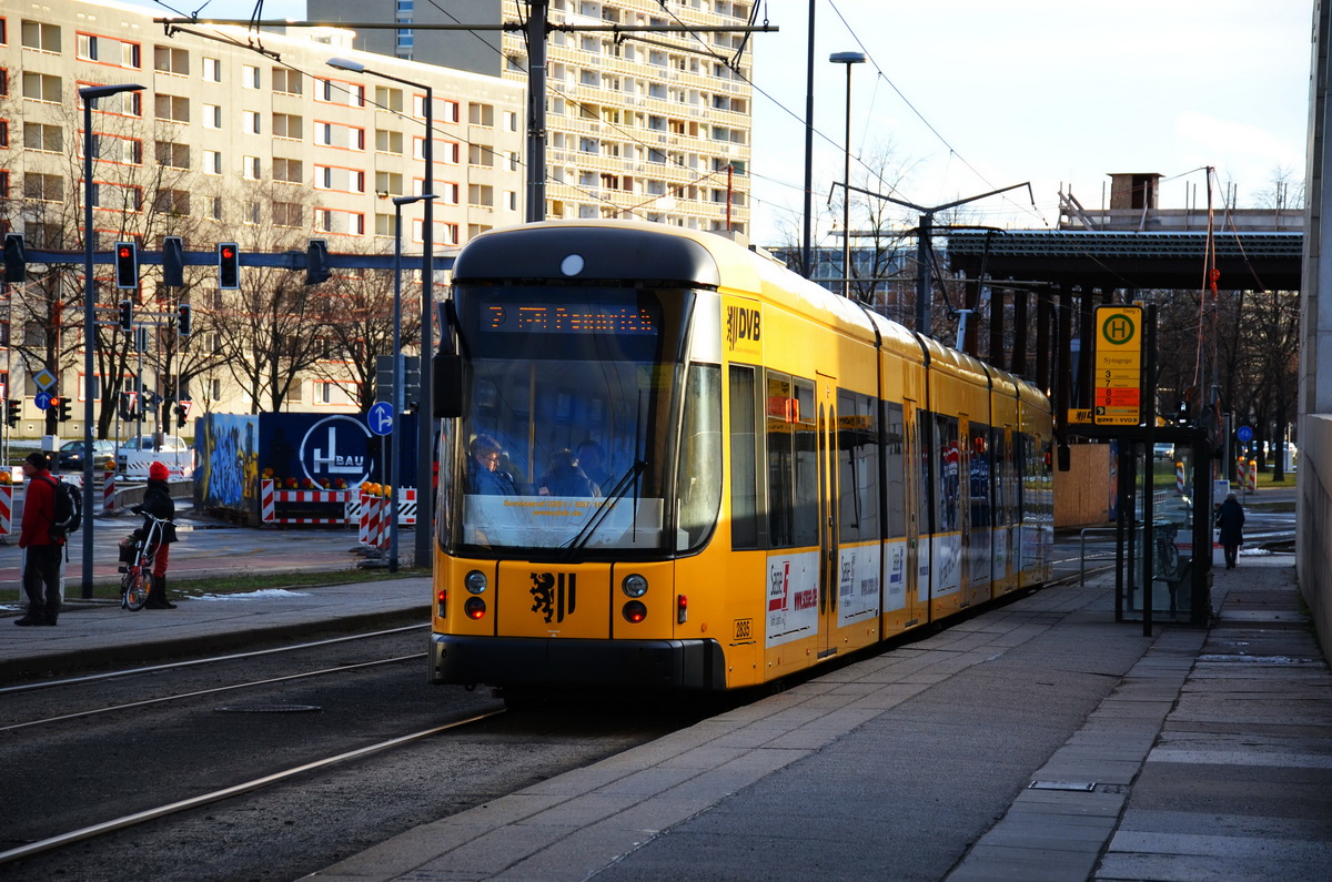 Дрезден, Bombardier NGT D12 DD № 2835