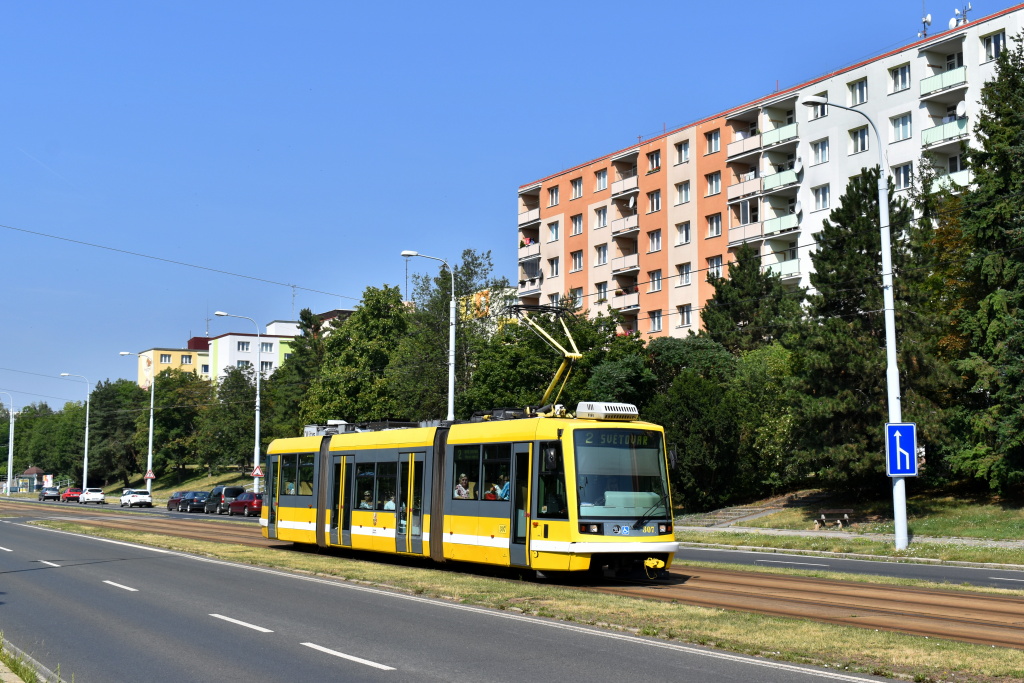 Пльзень, Škoda 03T3 Astra № 307