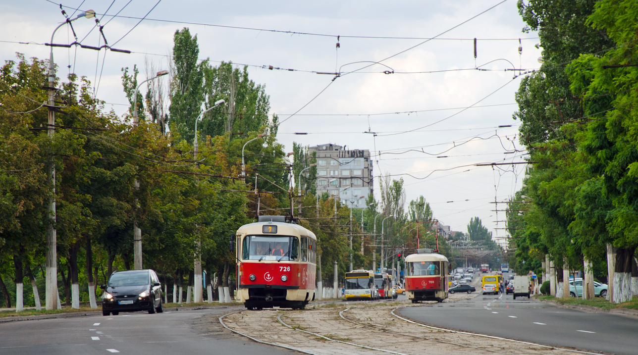 Мариуполь, Tatra T3A № 726