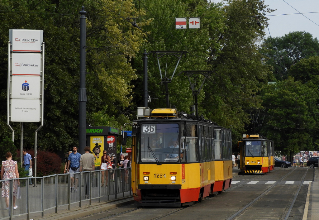 Варшава, Konstal 105Na № 1224