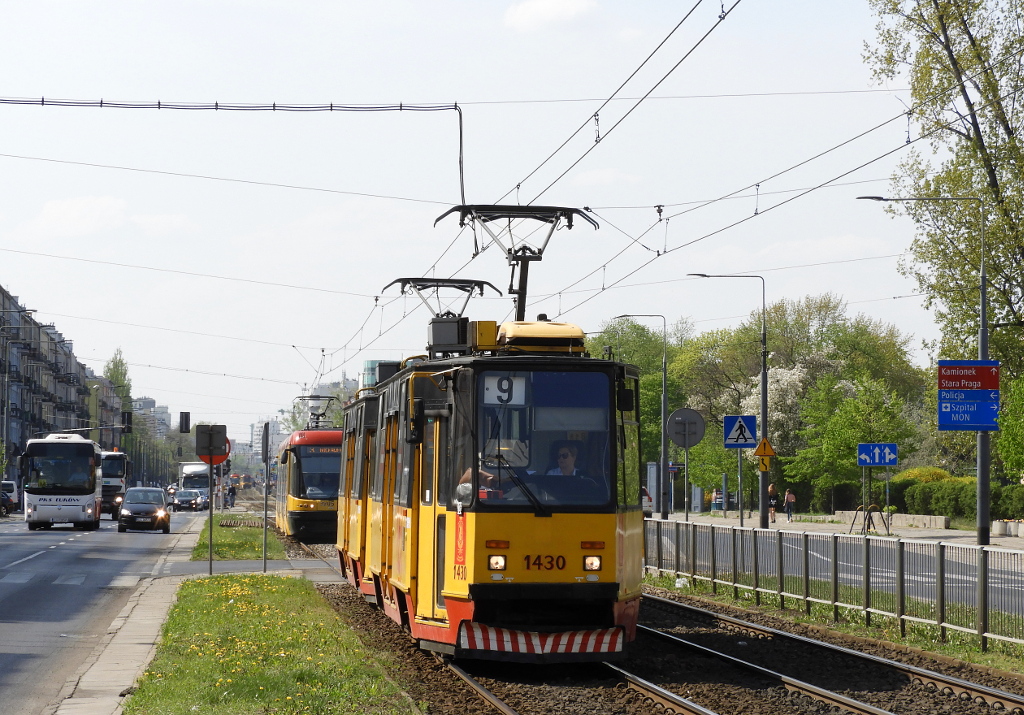 Варшава, Konstal 105Nf № 1430