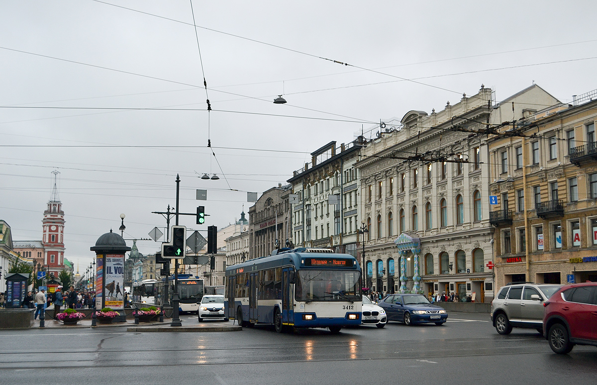 Санкт-Петербург, БКМ 321 № 3412