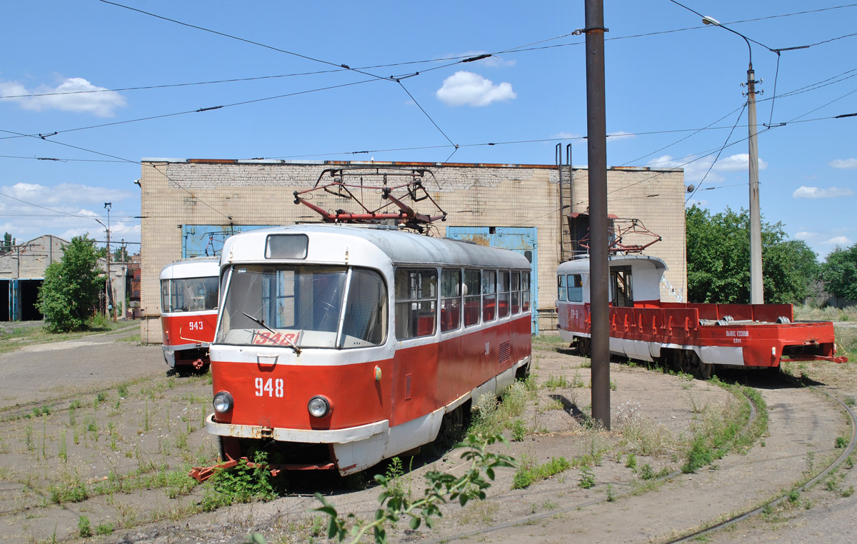 Donetsk, Tatra T3SU # 948