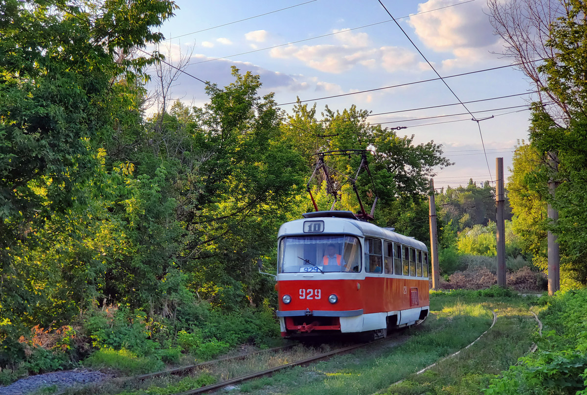 Donetsk, Tatra T3SU № 929