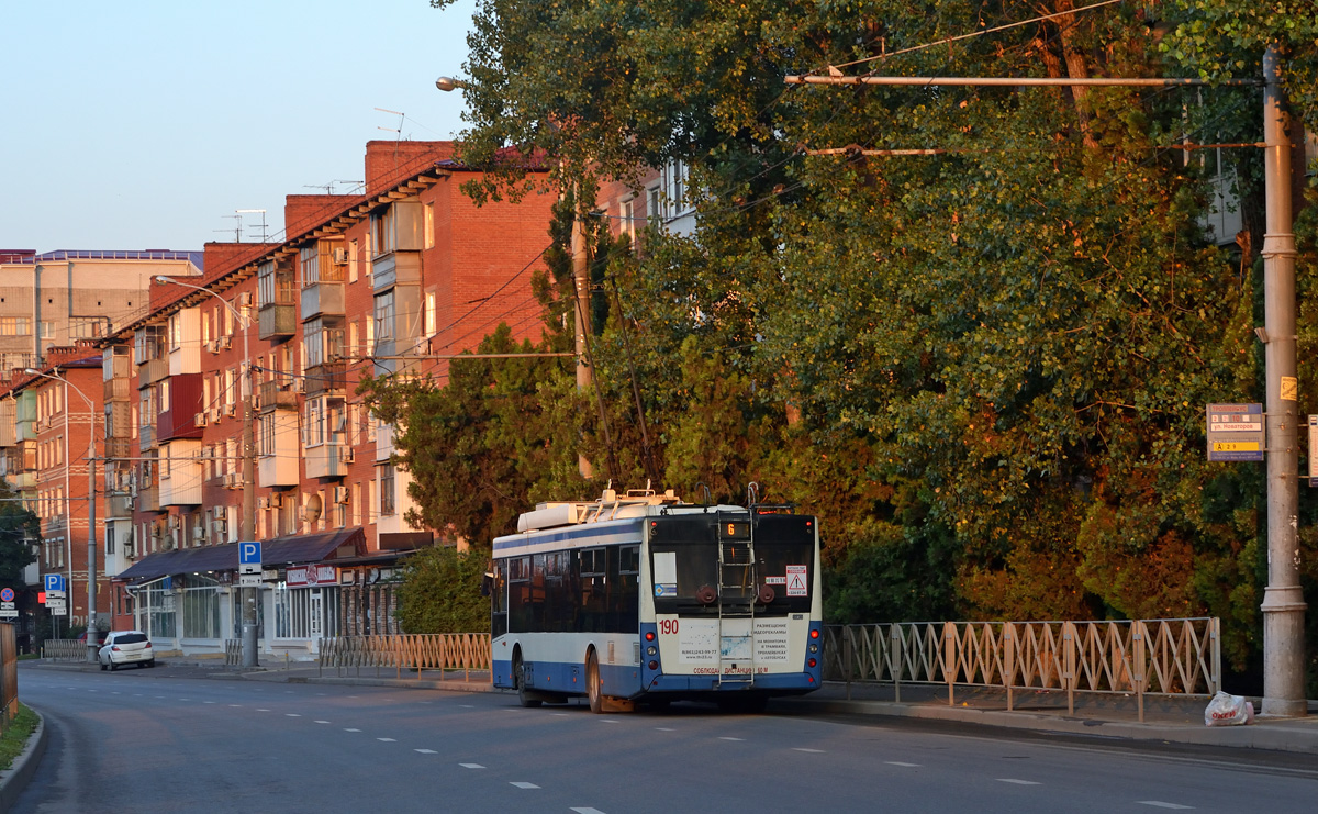 Краснодар, СВАРЗ-МАЗ-6275 № 190