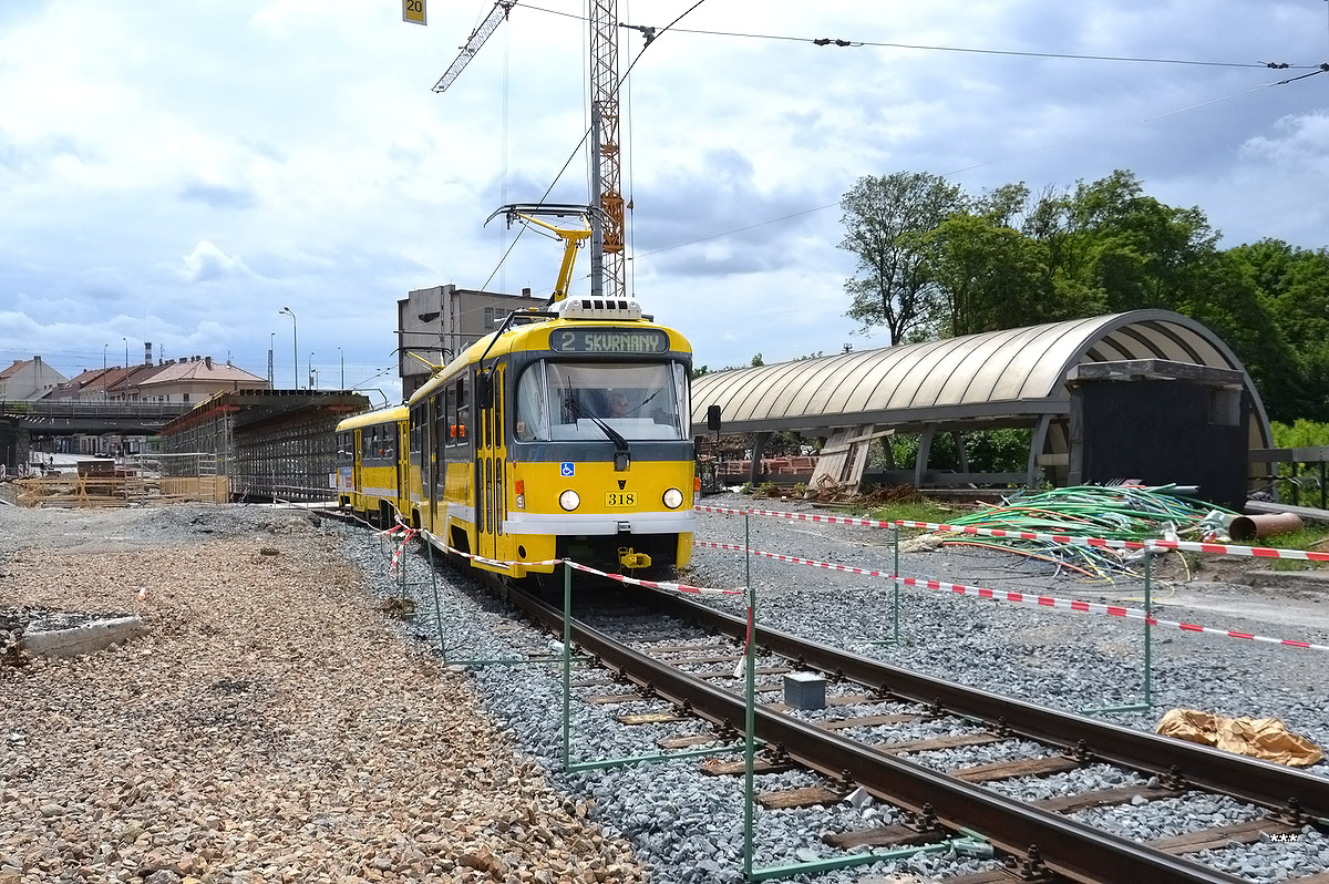 Plzeň, Tatra T3R.PLF Nr. 318