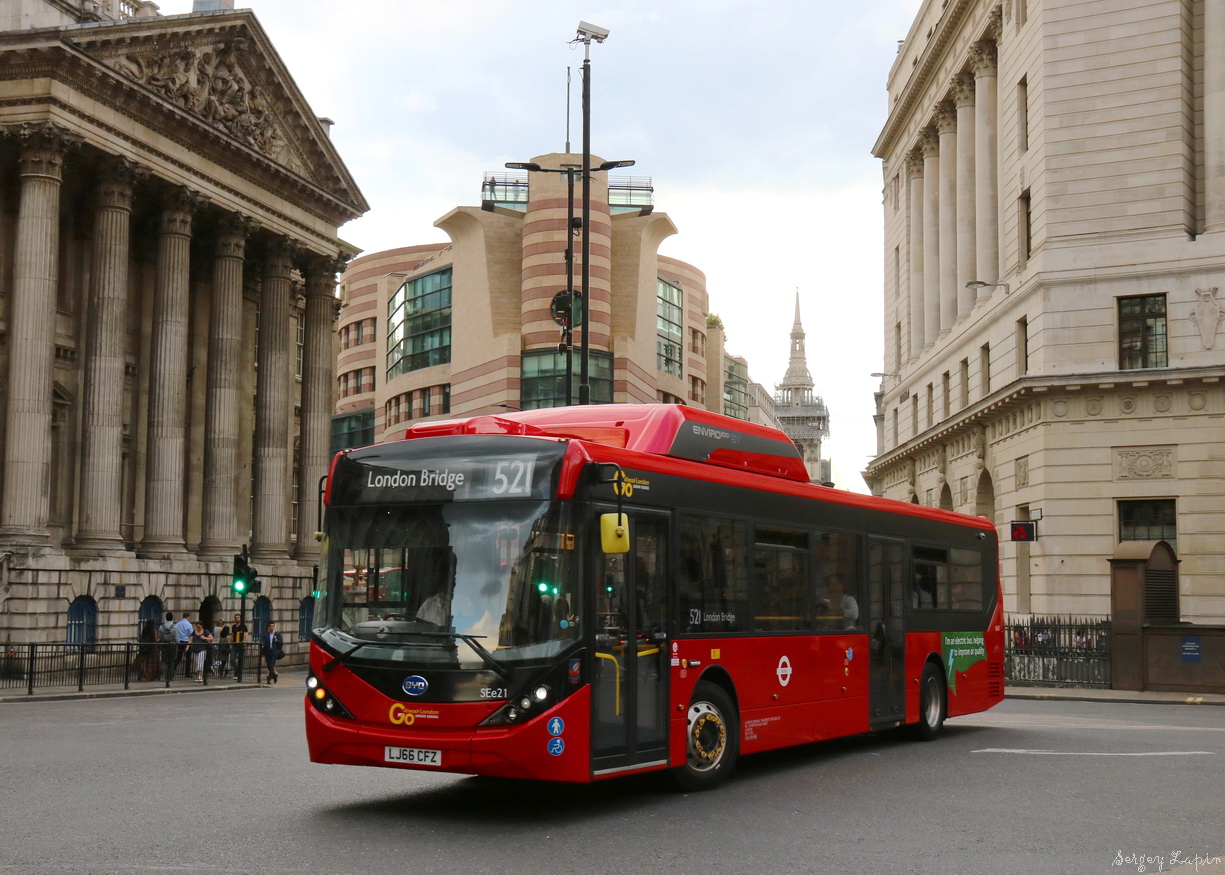 Лондон, Alexander Dennis Enviro 200 EV № SEe21