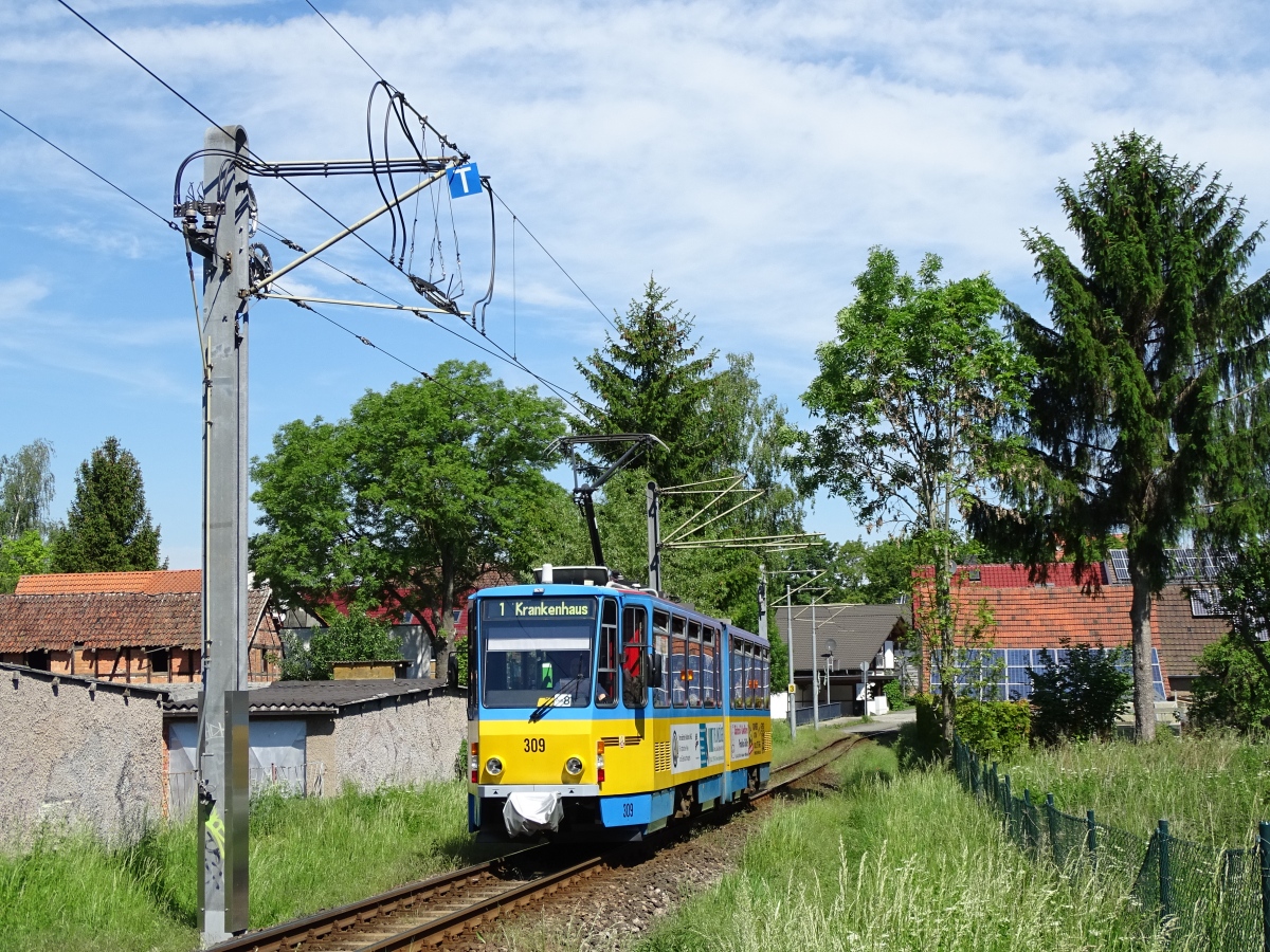 Гота, Tatra KT4DC № 309