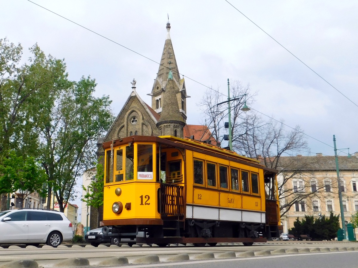 Сегед, Двухосный моторный MWG № 12