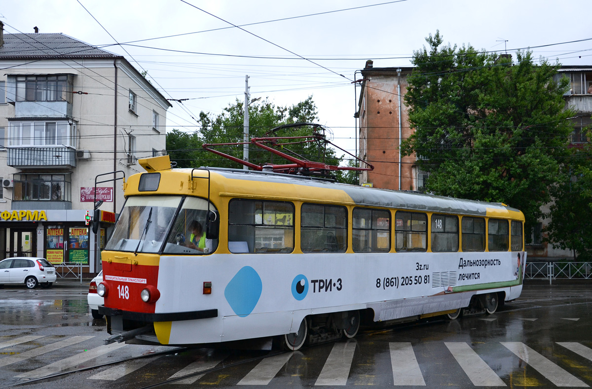 Краснодар, Tatra T3SU № 148