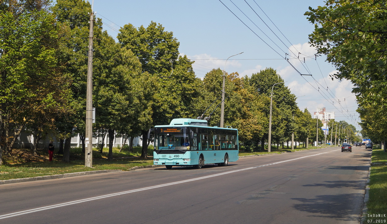 Чернигов, Еталон Т12110 «Барвінок» № 490