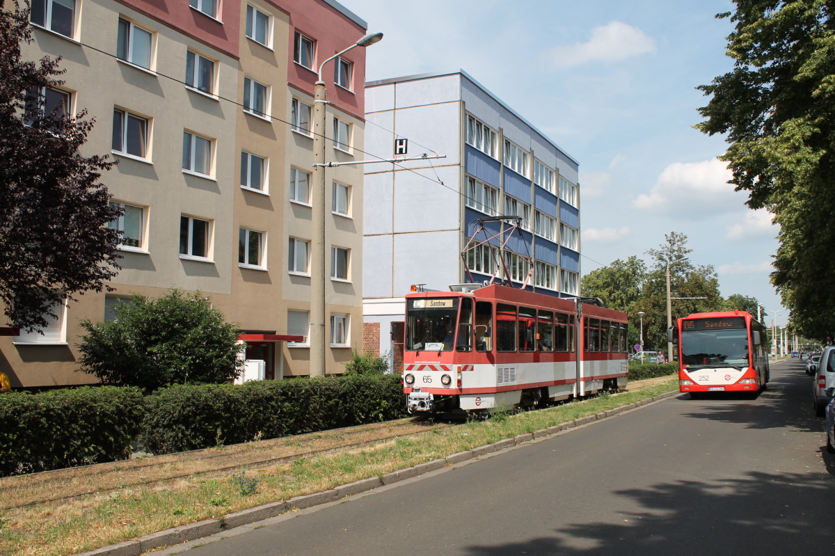 Котбус, Tatra KT4D № 65; Котбус — Юбилей: 40 лет трамвайным вагонам Татра КТ4Д в Котбусе (20.07.2019)