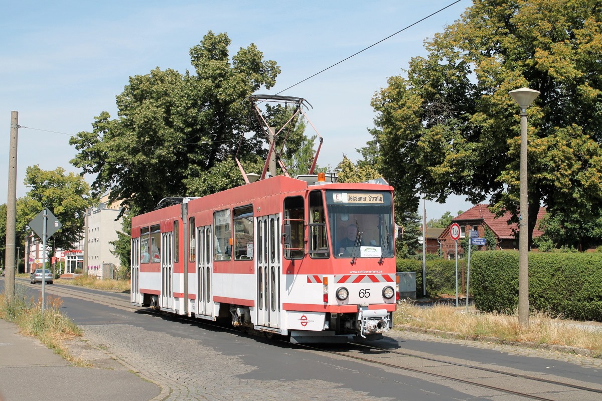 Котбус, Tatra KT4D № 65; Котбус — Юбилей: 40 лет трамвайным вагонам Татра КТ4Д в Котбусе (20.07.2019)
