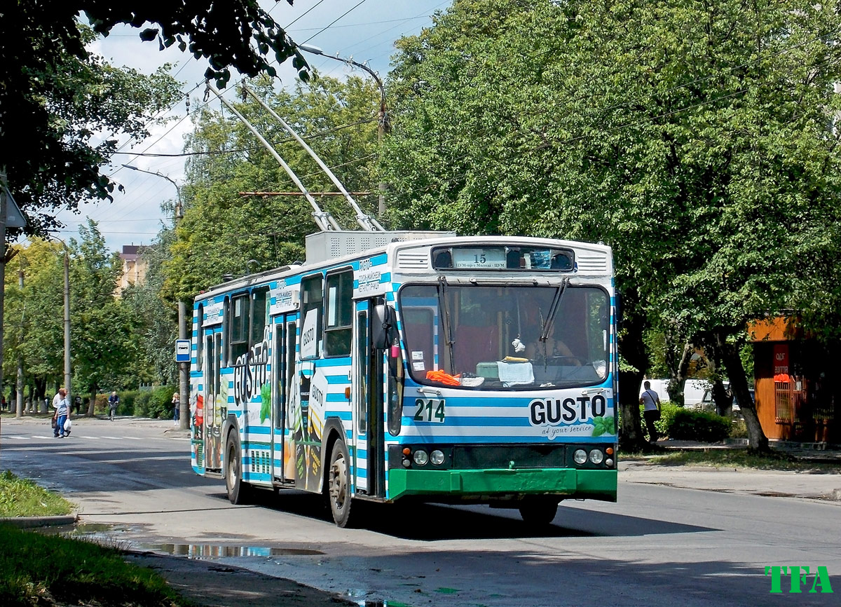 Луцьк, Jelcz/KPNA PR110E № 214 Луцьк, Jelcz/KPNA PR110E № 214