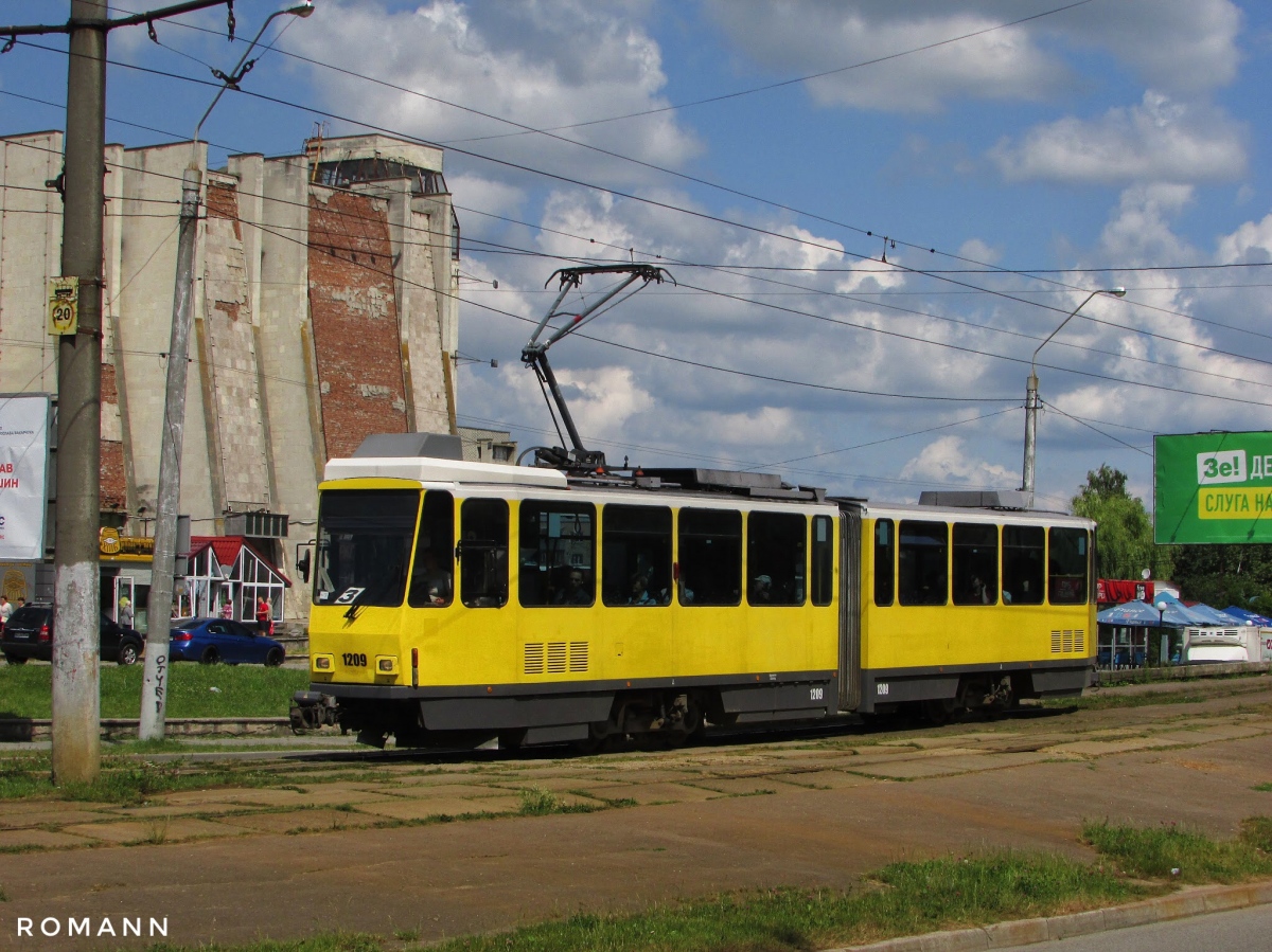 Львоў, Tatra KT4DM № 1209