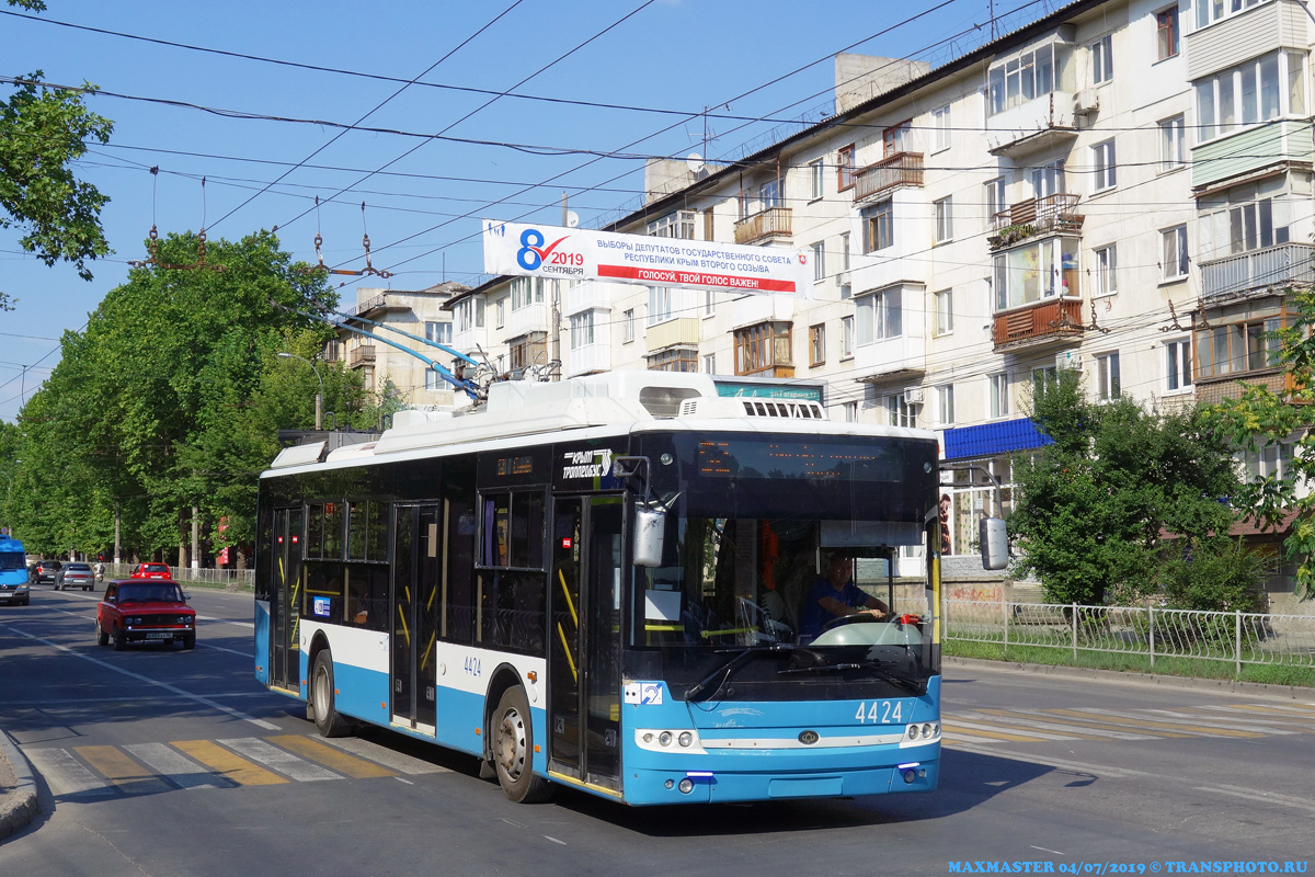 Крымский троллейбус, Богдан Т70115 № 4424