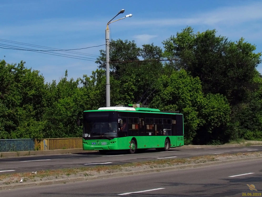 Харков, ЛАЗ E183A1 № 3401